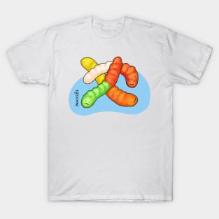 The Gummy Worm Triplets T-Shirt